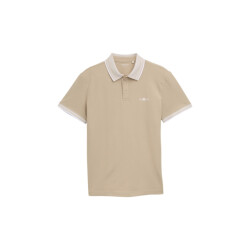 Tom Tailor Polo pique ss beige