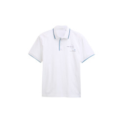 Tom Tailor Polo pique ss off-white
