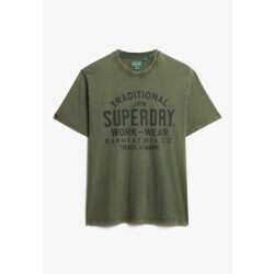 Superdry Work wear t-shirt army