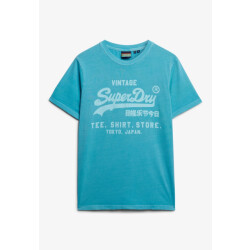 Superdry Vintage logo male aqua