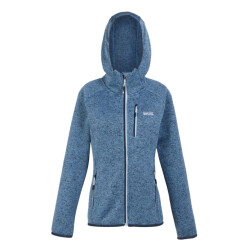 Regatta Dames newhill marl fleecejas met capuchon