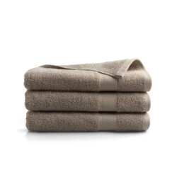 DoubleDry Hotel badhanddoeken 70 x 140 cm – set van 3 – 100% katoen 500 g/m2 –