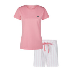 By Louise Dames korte pyjama set shortama donker sunglasses