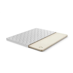 Beddenscout24 Luxe nasa traagschuim topper 11cm 90x210 cm
