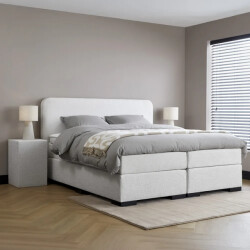 Beddenscout24 Boxspringbed 180x210 cm - fenix inclusief cm matras en topper hr-