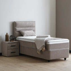 Beddenscout24 Boxspring bed met opbergruimte 90x200 cm - opbergbed maya inclusief 28