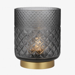 Casa di Elturo Led-lamp cristal – – h17 cm – werkt op batterijen (incl. lamp)