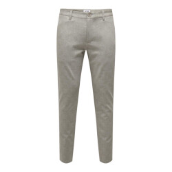 Only & Sons Onsmark slim check 020919 pant noos zand dessin