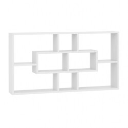CaliCosy Rechthoekige wandplank 8 vakken l85 cm lasse