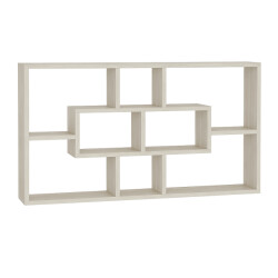 CaliCosy Rechthoekige wandplank 8 vakken l85 cm lasse
