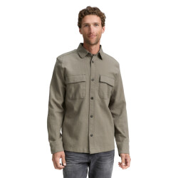 Tom Tailor Stretch linen overshirt
