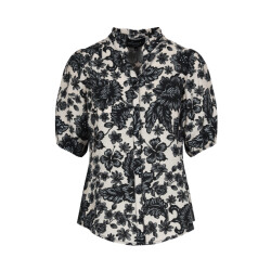 Elvira Collections Blouse clio ecru dessin