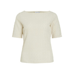 Vila Viromila boatneck 24 top beige