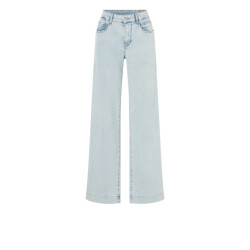 MAC Rich palazzo blue denim