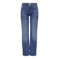 Only Onlblush mid straight dnm rea12187 blue denim