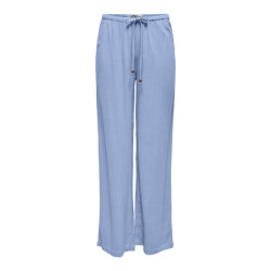 Only Onlsolvi mw linen bl string pant cc licht