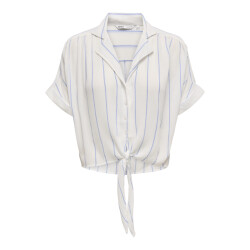 Only Onlpaula life ss tie shirt wvn noos dessin