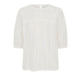 KAFFE Karandy top 10509727-white