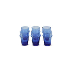 Safaary Marokkaanse theeglas beldi (set van 6)-