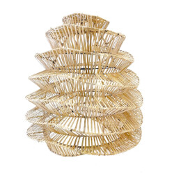 Bazar Bizar Hanglamp naturel m good vibes