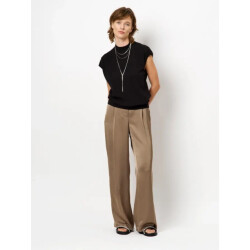 Dante 6 D6 oska pleated knitted top