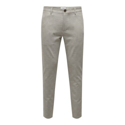 Only & Sons Onsmark slim check 020919 pant noos zand dessin