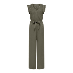 Only Onlelisa sl v-neck jumpsuit jrs army