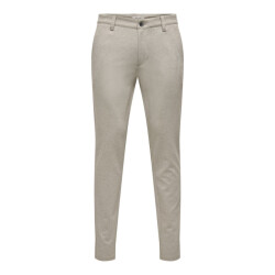 Only & Sons Onsmark slim tap 0209 melange pant taupe