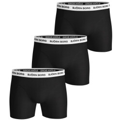 Björn Borg 3-pack boxers contrast /wit
