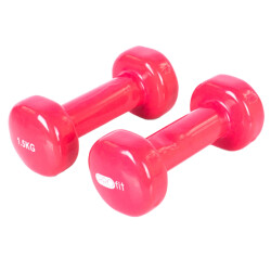 ProFit Dk 4102 1,5kg vinyl dumbbell (set van 2)