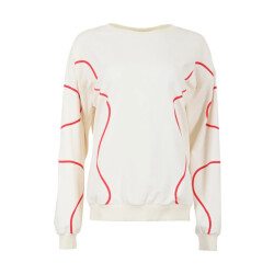 MAICAZZ Sp25.80.337 merra sweatshirt coconut milk