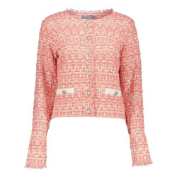 Geisha jacket knit 54010-10 220 coral off white
