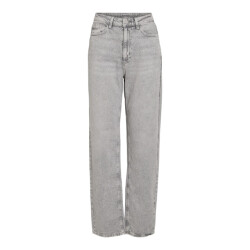 Vila vikelly jaf hw straight jeans-noos 14084730 light grey denim