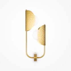 Maytoni wandlamp tropic messing