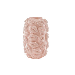 House Vitamin Vase kisses ceramics light pink 17x17x27cm
