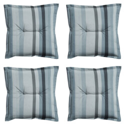 Madison zitkussen righe grey ca. 50x50 cm set van 4