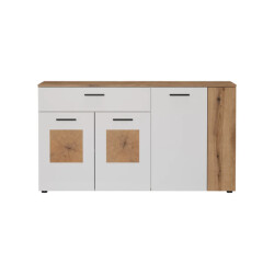 CaliCosy Laag dressoir met 4 deuren en 1 lade l150 cm vitoria