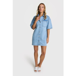 Alix The Label 2506305179 ladies woven flowy shirt dress