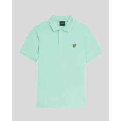 Lyle and Scott Polo stripe ss mint