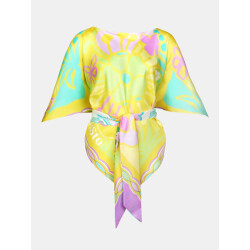 Mucho Gusto ® blouse honolulu tropische bloemenprint
