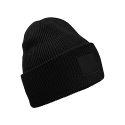 Beechfield Diepe muts met tonale patch voor volwassenen