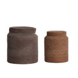 Light & Living mand betania Ø33x38cm - set van 2