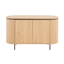 CaliCosy Dressoir met 2 deuren en zijkanten met groef l120 cm