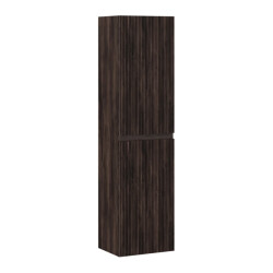 Badplaats Badkamerkast thermis 40 x 30 x 150 cm walnoot bruin hangende