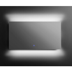 Badplaats Badkamerspiegel limon led 100 x 55 cm led verlichting badkamer