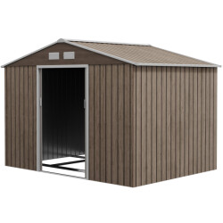 4goodz Outsunny tuinhuis gereedschapsschuur met bodemframe -