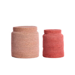 Light & Living mand betania Ø33x38cm - set van 2