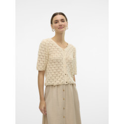 Vero Moda Vmkora 2/4 o-neck button cardigan e