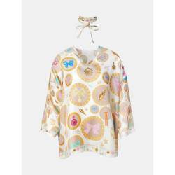 Mucho Gusto ® blouse seta ronde barokprint