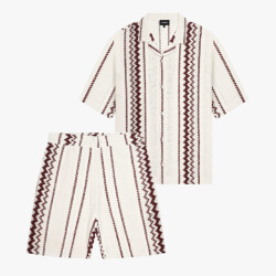 Quotrell Granada short ecru dessin